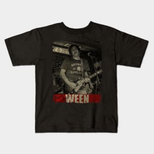 TEXTURE ART-Ween - RETRO STYLE 1 Kids T-Shirt